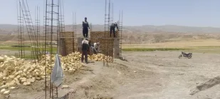 فعالیت گروه جهادی کانون بسیج مهندسین عمران و معماری شهرستان آبدانان استان ایلام