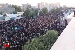 اجتماع بزرگ عزاداران تاسوعای حسینی در ملایر