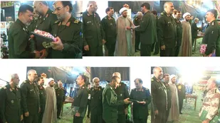 تکریم و معارفه مسئولان و فرماندهان در سپاه قمربنی هاشم علیه السلام