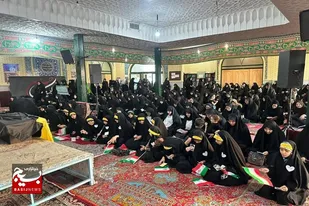 اجتماع عظیم زینبیون در شهرستان رزن