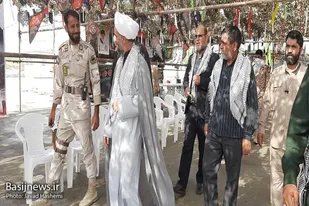 بازدید نماینده ولی فقیه سپاه سلمان استان سیستان و بلوچستان از مرز ریمدان