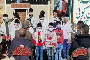 مراسم جشن پیروزی انقلاب اسلامی در پایگاه بسیج شهید بهشتی برگزار شد