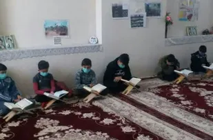 برگزاری محفل انس با قرآن در پایگاه بسیج شهید بهشتی