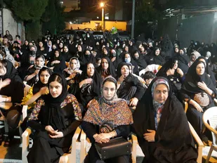 تصاویر  زیبا از شب عاشورای حسینی در یاسوج