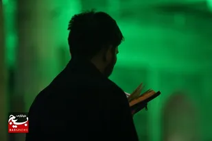 مراسم معنوی اعتکاف در مسجد اعظم قم