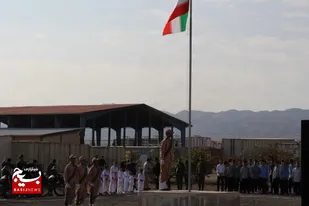 برگزاری صبحگاه مشترک در شهرستان اشتهارد+تصاویر