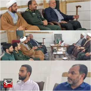 دیدار فرمانده سپاه بسیج زرند با امام جمعه