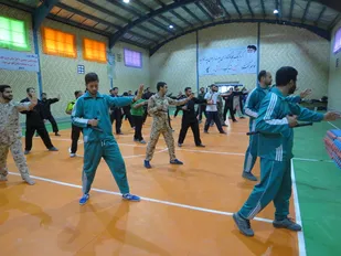 برگزاری دوره آموزشی رزم تونفا در سپاه ناحیه امام سجاد(ع) قزوین