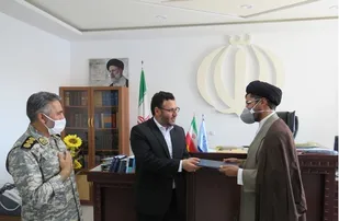 فرمانده سپاه پیرانشهر با رئیس دادگستری شهرستان دیدار کرد