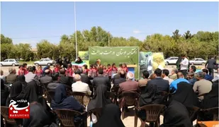 افتتاح بوستان درخت عدالت با غرس ۵۵۵ اصله نهال در دانشگاه فردوسی