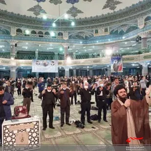 سومین شب احیاء در مصلای شهرکرد