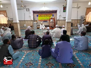برگزاری نشست نهضت روشنگری در مسجد جامع کوشه
