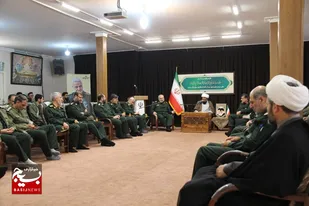 دیدار کارکنان سپاه انصارالحسین(ع) با نماینده ولی فقیه در استان همدان