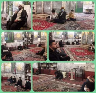 جلسه حلقه صالحین در جوار امامزادگان خوانسار برگزار شد