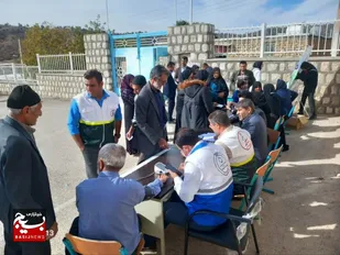 اردوی جهادی پزشکی  و فرهنگی در روستای آبچنار زیلایی
