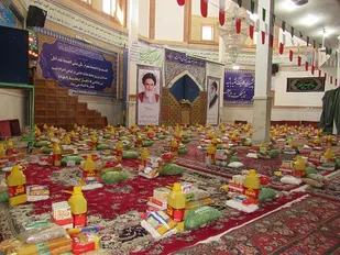 طبخ و بسته بندی ۱۳ هزار پرس غذای گرم تا پایان ماه مبارک در شهرستان کلات