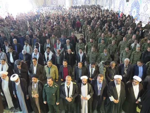 شکوه اقتدار و حماسه حضور بسیجیان در بروجن