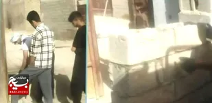 اقدامات جهادی باتعمیر خانه نیازمند در هندیجان