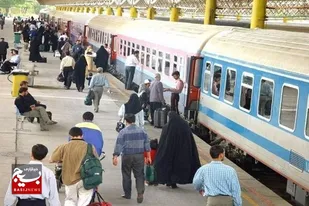 جابجایی بیش از یک میلیون مسافر در راه آهن جنوب