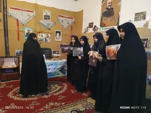 برگزاری همایش دختران حاج قاسم به مناسبت سومین سالگرد شهادت سردار دلها حاج قاسم سلیمانی در هرسین