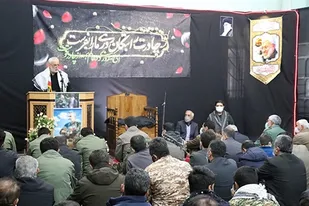 برگزاری مراسم بزرگداشت دومین سالگرد سرداران شهید جبهه مقاومت در طالقان