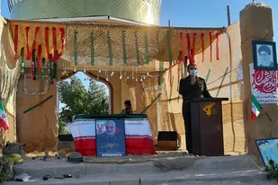 برپایی یادواره شهرستانی ۱۵۰ شهید زرین دشت در جوار شهدای گمنام