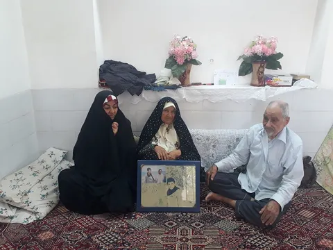 دیدار با خانواده طلبه شهید حسن بابایی صورت گرفت
