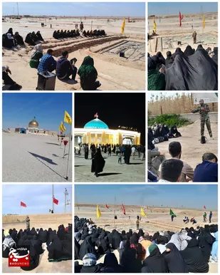 بازدید دانشجویان بهبهان از مناطق عملیاتی جنوب کشور