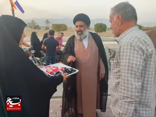 سرکشی از مواکب عید غدیر خم در شهر وحدتیه