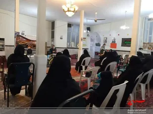 مراسم یادبود سردار شهید حاج قاسم سلیمانی توسط بسیجیان حوزه 216 حضرت زکیه (س) برگزار شد
