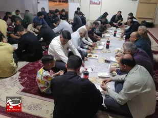 ضیافت افطاری و گردهمایی بسیجیان گردان امام حسین (ع) شهرستان رامهرمز