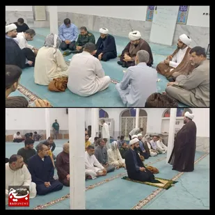 بازدید فرمانده ناحیه مقاومت بسیج هویزه به همراه امام جمعه هویزه از مساجد شهرستان/ حضور در میان مردم و بررسی مسائل فرهنگی و اجتماعی محلات