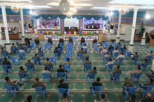 برگزاری جشن میلاد امام رضا (ع) در لشکر 10 حضرت سیدالشهدا (ع)