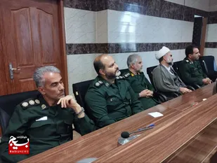 مراسم تودیع و معارفه معاون روابط عمومی سپاه استان کرمانشاه برگزار شد