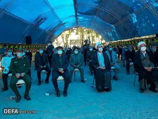 افتتاح یادمان شهدای گمنام شهر &laquo;شاندیز&raquo;