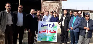 بازدید مهندسین بسیجی شاهرود از ایستگاه پرورش بز و گوسفند دامغان+ تصاویر