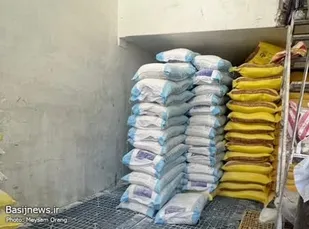 انبار احتکار آرد در غرب تهران، شناسایی و پلمپ شد