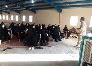 پیاده روی تاکتیکی و تست آمادگی جسمانی گروهان سوم گردان کوثر بسیج جامعه زنان سپاه ناحیه مقاومت بسیج چرداول