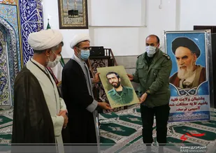 دیدار سبزپوشان تیپ مردم پایه سپاه جوادالائمه(ع) با نماینده ولی فقیه در خراسان شمالی