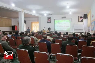 همایش بزرگداشت هفته ایمنی در سپاه ناحیه اسدآباد برگزار شد