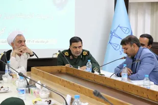 دیدار فرمانده سپاه ثارالله با رئیس کل دادگستری کرمان به مناسبت هفته قوه قضائیه