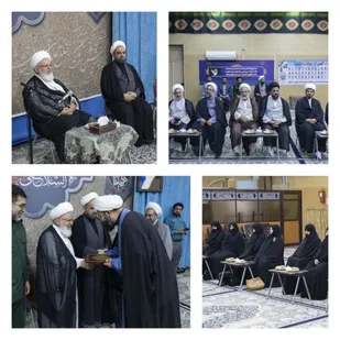 آیین تکریم و معارفه مسئول بسیج طلاب و روحانیون استان یزد