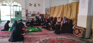 زیارت عاشورا به یاد شهدا در مسجد خاتم&zwnj; الانبیا