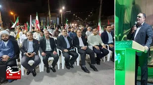 رسیدگی مستقیم مدیر مخابرات استان سمنان به مطالبات شهروندان در آیین شب&zwnj;های اقتدار آرادان