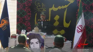 حضور سردار چمن در یادواره شهید کبیری در شیروان