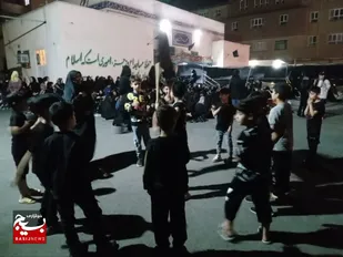 برگزاری مراسم عزاداری سالار شهیدان در شهرک امید صفادشت