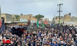 خوزستان در سالروز شهادت حضرت فاطمه(س) غرق ماتم است