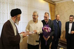 ابلاغ سلام رهبر انقلاب به جانبازان تبریز