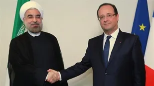 تقدیر اولاند از فعال ضدایرانی در آستانه دیدار با روحانی +عکس