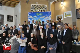 نشست صمیمی اهالی فرهنگ و هنر شاهرود به روایت تصویر
